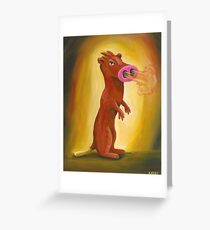Spice Weasel Greeting Card