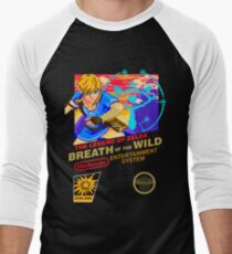 Breath of the Wild NES Men's Baseball ¾ T-Shirt