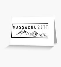 Massachusetts Greeting Card