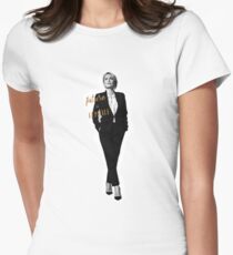 Gillian Anderson - Zukunft ist weiblich Tailliertes T-Shirt
