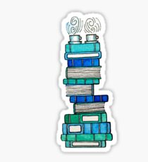 Books and Tea for Two Sticker