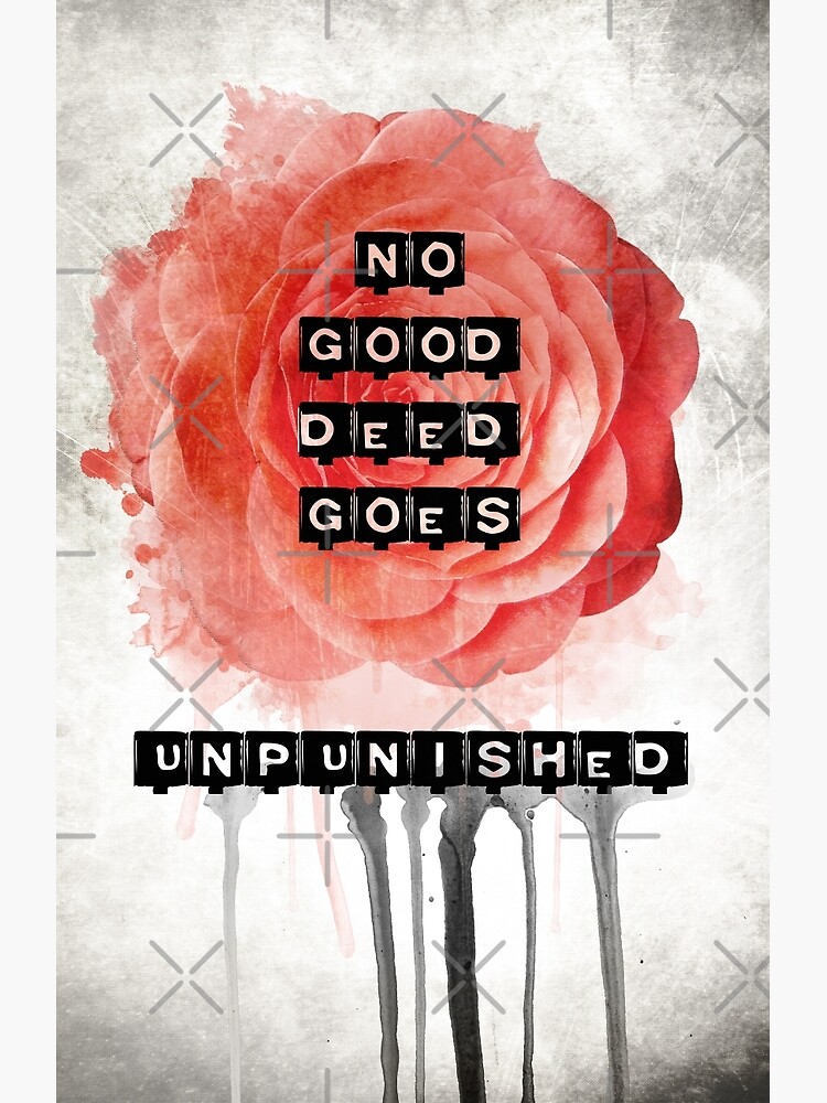 no-good-deed-goes-unpunished-poster-by-wocado-redbubble