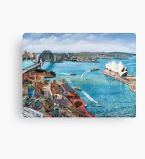 Tea & Papers Metal Print