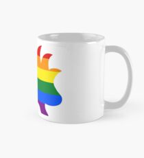 Taza clásica Partido Libertario Porcupine - Rainbow