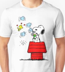 Snoopy and Woodstock Unisex T-Shirt