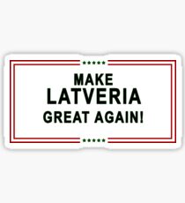 Make Latveria Great Again! Sticker