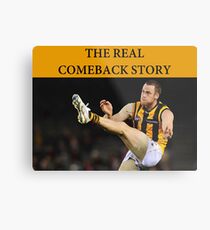 Jarryd Roughead - The Real Comeback Story Metal Print