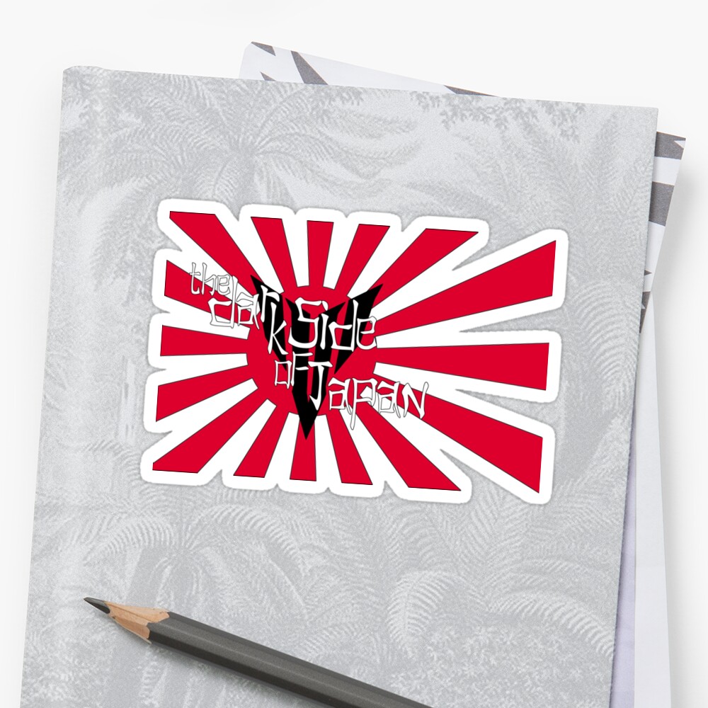  The dark  side  of Japan  Sticker  by Chisafa Redbubble