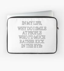 Heaven Knows I'm Miserable Now... Laptop Sleeve