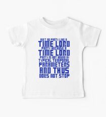 Aint No Party Like a Time Lord Party Baby Tee