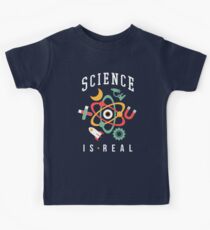 Science Is Real Kids Tee