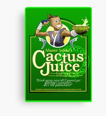 Master Sokka's Cactus Juice Canvas Print
