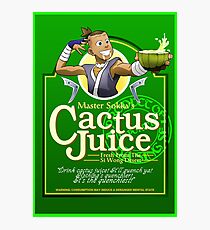 Master Sokka's Cactus Juice Photographic Print
