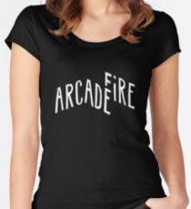 Arcade Fire Women's Fitted Scoop T-Shirt