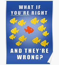Fargo fish Poster