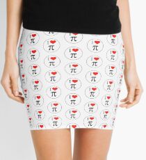 I love Pi Mini Skirt