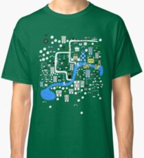 Cartoon Map of London Classic T-Shirt