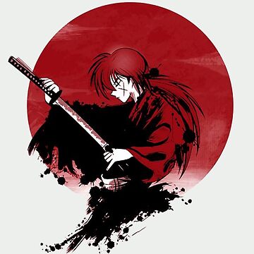 Anime Temporary Tattoo Rurouni Kenshin Himura Kenshin Sticker Cosplay Prop