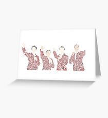 Jersey Boys Greeting Card