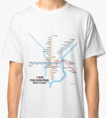 PHILADELPHIA Rapid Transit Network Classic T-Shirt