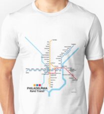 PHILADELPHIA Rapid Transit Network Slim Fit T-Shirt