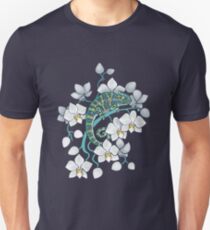 chameleons and orchids Unisex T-Shirt