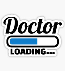 Doctor loading Sticker