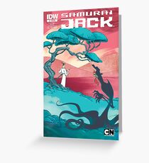 samurai jack Greeting Card