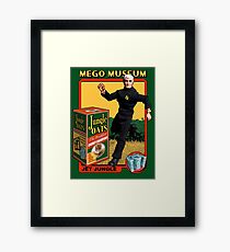 Mego Jet Jungle MegoMuseum Framed Print