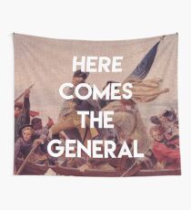 Here Comes the General - George Washington Wall Tapestry