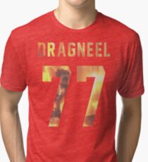 Dragneel jersey #77 Tri-blend T-Shirt