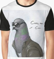 Coo' Man, Coo' Pigeon Graphic T-Shirt