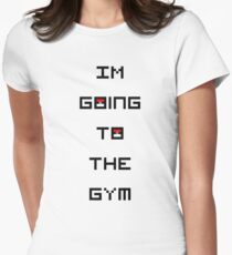 I'm Going to the Gym (Pokemon) Women's Fitted T-Shirt