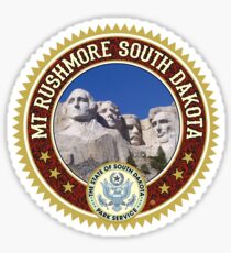 Mt. Rushmore Sticker