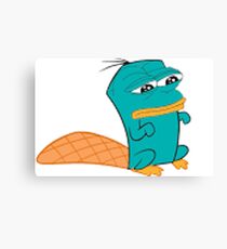 Perry Pepe Canvas Print