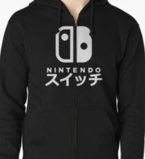Nintendo Switch Japanese Zipped Hoodie