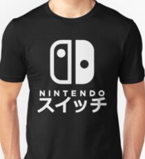 Nintendo Switch Japanisch Slim Fit T-Shirt