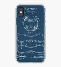 Baseball Blueprint iPhone Case
