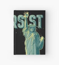 PERSIST - Lady Liberty Flaming Fist Hardcover Journal