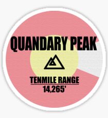 Quandary Peak Sticker