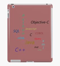 Programming Languages iPad Case/Skin