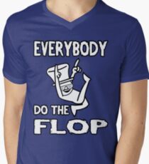 Do the FLOP! Men's V-Neck T-Shirt