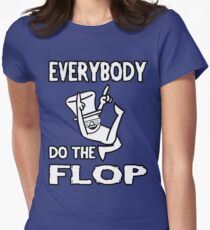 Do the FLOP! Women's Fitted T-Shirt