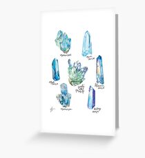 Crystal Collection - Blues Grußkarte