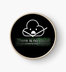 There is no cloud Clock