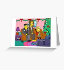 Home Alone Living Room Greeting Card