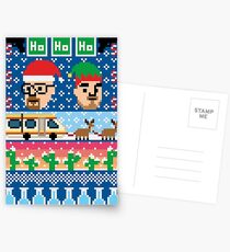 Breaking Christmas - Ugly Christmas Sweater Postcards