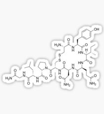 Oxytocin Molecular Structure Sticker