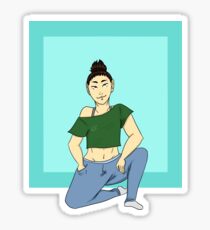 Shikamaru Dance Crew Sticker
