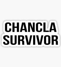 chancla survivor Sticker